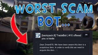 These Fake BackpackTF Scam Bots Are Hilariously Bad Funny Trades amp Scam Attempts [upl. by Adne]