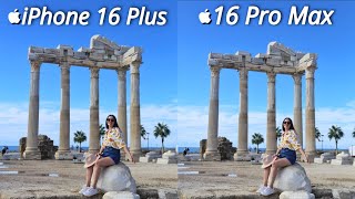 iPhone 16 Plus vs iPhone 16 Pro Max Camera Test [upl. by Nilyac793]