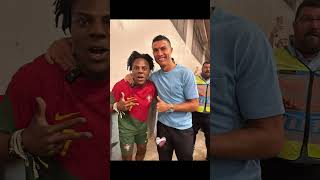 Ronaldo vs ishowspeed😂😂 viral funny trending ronaldo ishowspeed [upl. by Teuton]