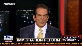 Krauthammer Bipartisan Immigration Reform Is quotHighly Misleadingquot Will Cause quotInstant Legalizationquot [upl. by Aisena]