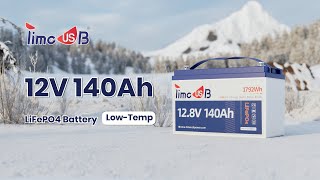 Lowtemperature Lithium Battery  Timeusb 12V 140Ah [upl. by Allen]