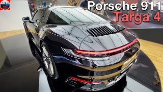 NEW 2023 Porsche 911 Targa 4 GTS  FIRST LOOK interior exterior [upl. by Assylla]