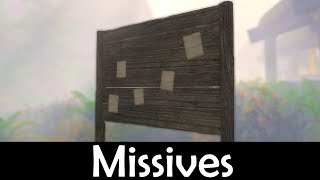 SKYRIM MOD QUICKIE 41  Missives [upl. by Notnroht993]