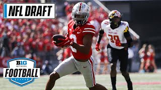 Highlights Ohio State Wide Receiver Chris Olave  Big Ten Football in the 2022 NFL Draft [upl. by Avlem772]