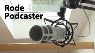 Rode Podcaster USB Microphone  Unboxing [upl. by Notliw]