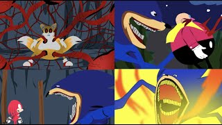 Shin Sonic  House of Horrors Part 3  FNF x Learning with Pibby Animation [upl. by Eyssej]