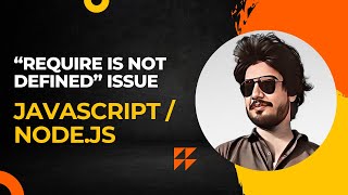 How to fix “require is not defined” in JavaScript  Nodejs How can we run HTML file on server [upl. by Ynffit]