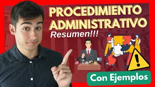 ➡️ Procedimiento Administrativo Común 【Resumen con Ejemplos Todo sobre este en 5 Pasos [upl. by Arbma]