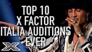 The TOP 10 Most Viral X Factor Italia Auditions EVER  X Factor Global [upl. by Alves796]