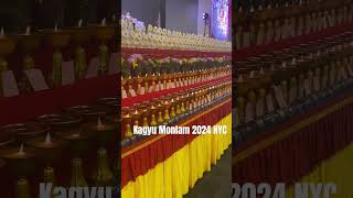 Kagyu Monlam 2024 NYC kagyumonlam2024 karmapa budhism tibetanvlogger karmapakheno shorts [upl. by Anomar]