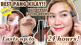 SACE LADY TINTED BROW GEL  BEST EYEBROW TINT EVER  PHILIPPINES  it’s noemi [upl. by Boucher]