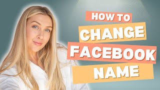 How to change Facebook name  Facebook ka naam kaisay tabdeel karay  A Papa [upl. by Aliehc]