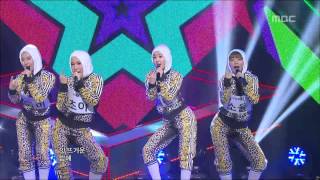 Crayon Pop  Dancing Queen 크레용팝  댄싱 퀸 Music Core 20121110 [upl. by Tenenbaum]