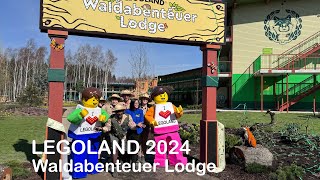 LEGOLAND® Waldabenteuer Lodge™ LEGOLAND® Deutschland mit FeriendorfNeuheit ab der Saison 2024 [upl. by Baram]