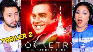 ROCKETRY Hindi amp Tamil Trailer 2 Reaction  R Madhavan [upl. by Lierbag893]