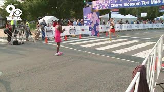 Cherry Blossom 10 mile race returns to DC [upl. by Lopez]