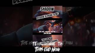 Shadow deserve a song shadow sonic sonic3 movieost animation [upl. by Ainslie]