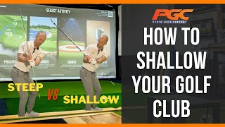 Popular Drills to Shallow The Golf Club [upl. by Lleznod]