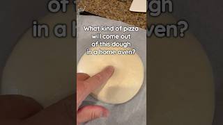 What kind of pizza will come out of this dough in a home oven pizzalover [upl. by Shetrit]