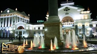 Krasnoyarsk  Center in night [upl. by Ysdnyl]