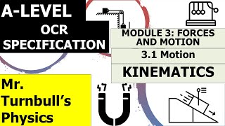 OCR ALevel Physics Kinematics [upl. by Aynosal]