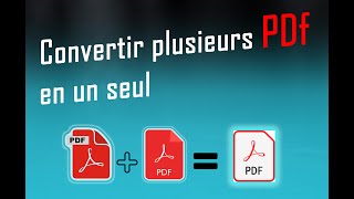 COMMENT convertir plusieurs fichiers PDF en un seul avec FORMAT FACTORY [upl. by Cutcliffe]