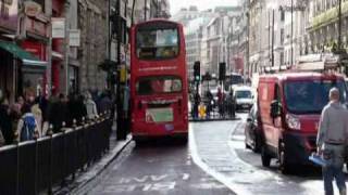 Bus Priority Measures Contraflow bus lanes in London [upl. by Edan]