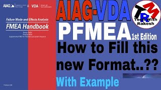 AIAG  VDA PFMEA Format Explanation [upl. by Warram]