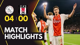 AFC Ajax vs Besiktas JK  HIGHLIGHTS  UEFA Europa League [upl. by Scott]