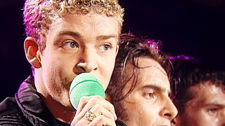 NSYNC  Tearing Up My Heart Power Vision 08021997 [upl. by Nonnairb]