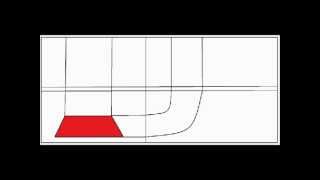 Proiezione ortogonale Trapezio Isoscele con Paint [upl. by Farrar]