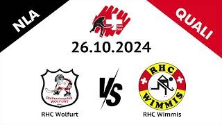 Highlights Rollhockey NLA  RHC Wolfurt vs RHC Wimmis [upl. by Nylecoj]