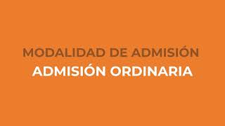 Proceso de Admisión 2024I  Procedimiento de Inscripción Modalidad Ordinaria [upl. by Jedd]