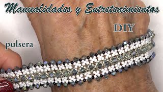 DIY  Pulsera Chantal 💎💎💎 [upl. by Thema]