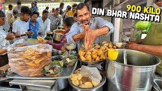 35 Rs LEVEL 3000 Indian Street Food 😍 Jumbo Chole Bhature Dal Makhani Bafle Bablu Chaat amp more [upl. by Saundra433]