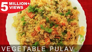 Vegetable Pulao  Quick amp Easy To Make Main Course Recipe  Easy Rice Recipes  Kanaks Kitchen [upl. by Porter]