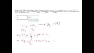 CHE106ALEKSMODULE4limitingreagent3 [upl. by Tdnarb463]