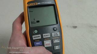 Fluke 922 Airflow MeterMicromanometer [upl. by Acinoev]