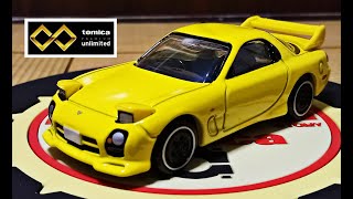 Tomica Premium Unlimited No12 Initial D RX7 Keisuke Takahashi [upl. by Adia232]