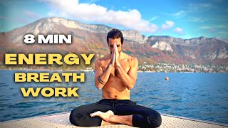 8 Minute Guided Breathing To Boost Energy Levels I 3 Rounds [upl. by Ayam747]