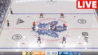 NHL LIVE  Toronto Maple Leafs vs Anaheim Ducks  17th Feb 2024  NHL Full Game Highlights NHL 24 [upl. by Annaoy]