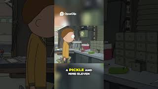 Rick turns himself into a pickle shorts rickandmorty [upl. by Aremahs494]