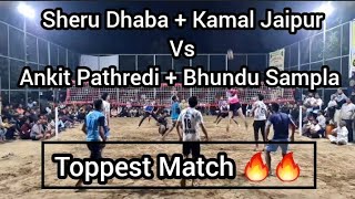 Sheru Dhaba  Kamal Jaipur Vs Ankit Pathredi  Bhundu Sampla Bhalout at Hanumangarh tournament [upl. by Crispa]