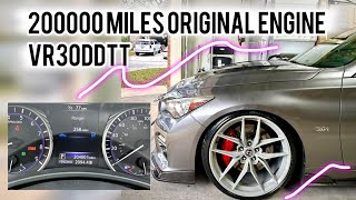 Are all INFINITI Q50Q60s UNRELIABLE  HIGHEST MILEAGE VR30DDTT [upl. by Einhpets]