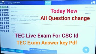 CSC Final Exam2024  TEC Final Exam 2024 TEC CSC ID Question Answer 2024 New 2024 [upl. by Notsla]