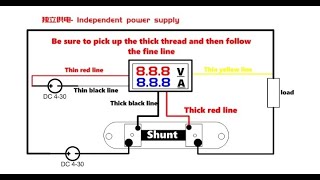 VOLTIMETRO AMPERIMETRO 1050A Y SHUNT EXPLICACION DIFERENTE MODELOS PARTE 2 [upl. by Mini440]