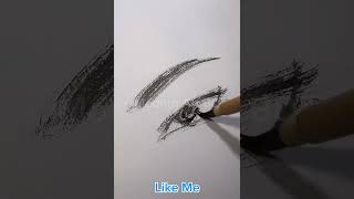 How to draw a lovers eyes॥Cómo dibujar los ojos de un amante॥Come disegnare gli occhi di un amante [upl. by Shawnee]