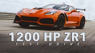 Hennessey HPE1200 Corvette ZR1 Test Drive [upl. by Hetty77]