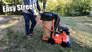 The Easiest Way To Remove And Bag Leaves From Your Lawn DR Power Leaf and Lawn Vacuum Review [upl. by Worra775]