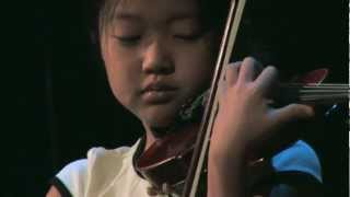 Amazing Tiny Violinist  Sarasate Performance  From The Top [upl. by Alolomo]